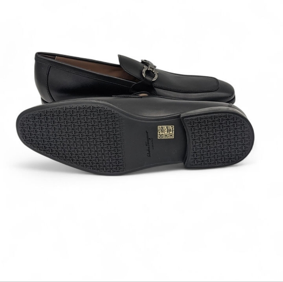 Ferragamo Mens Shoes Ree Loafers Size 12 EEE New With Box